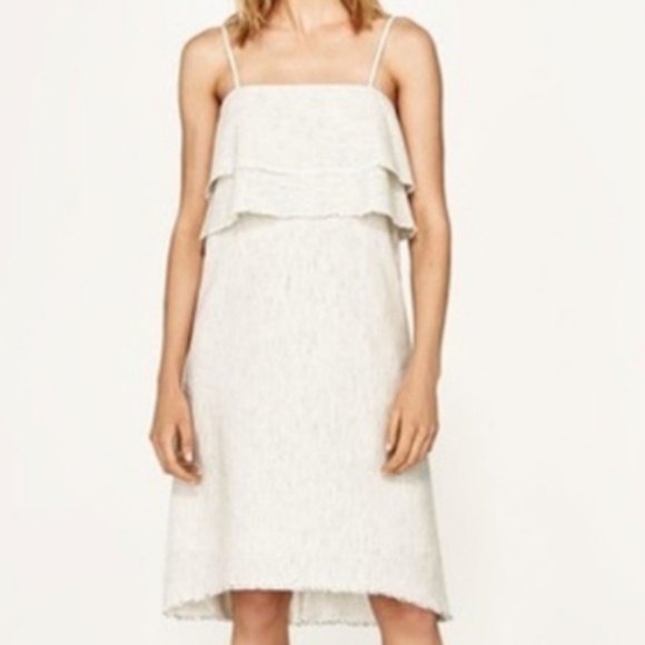 Zara Linen Dress Size Small - Picture 4 of 6